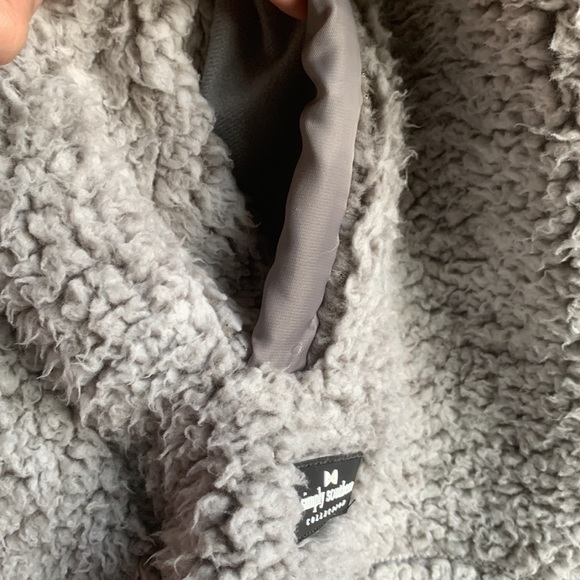 Simply Southern Sherpa pullover jacket half zip - Picture 4 of 5
